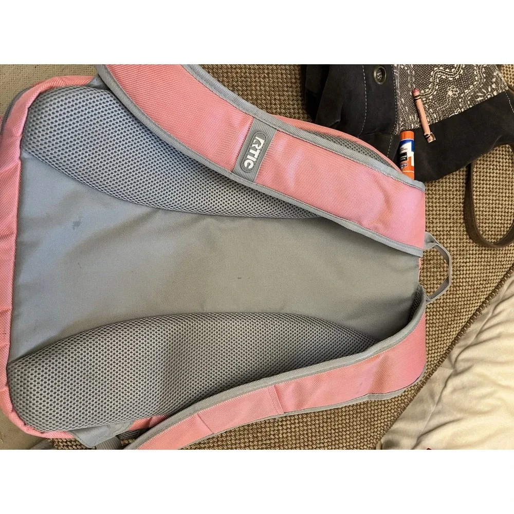 RTIC Summit Pink & Gray Backpack Computer Laptop Large